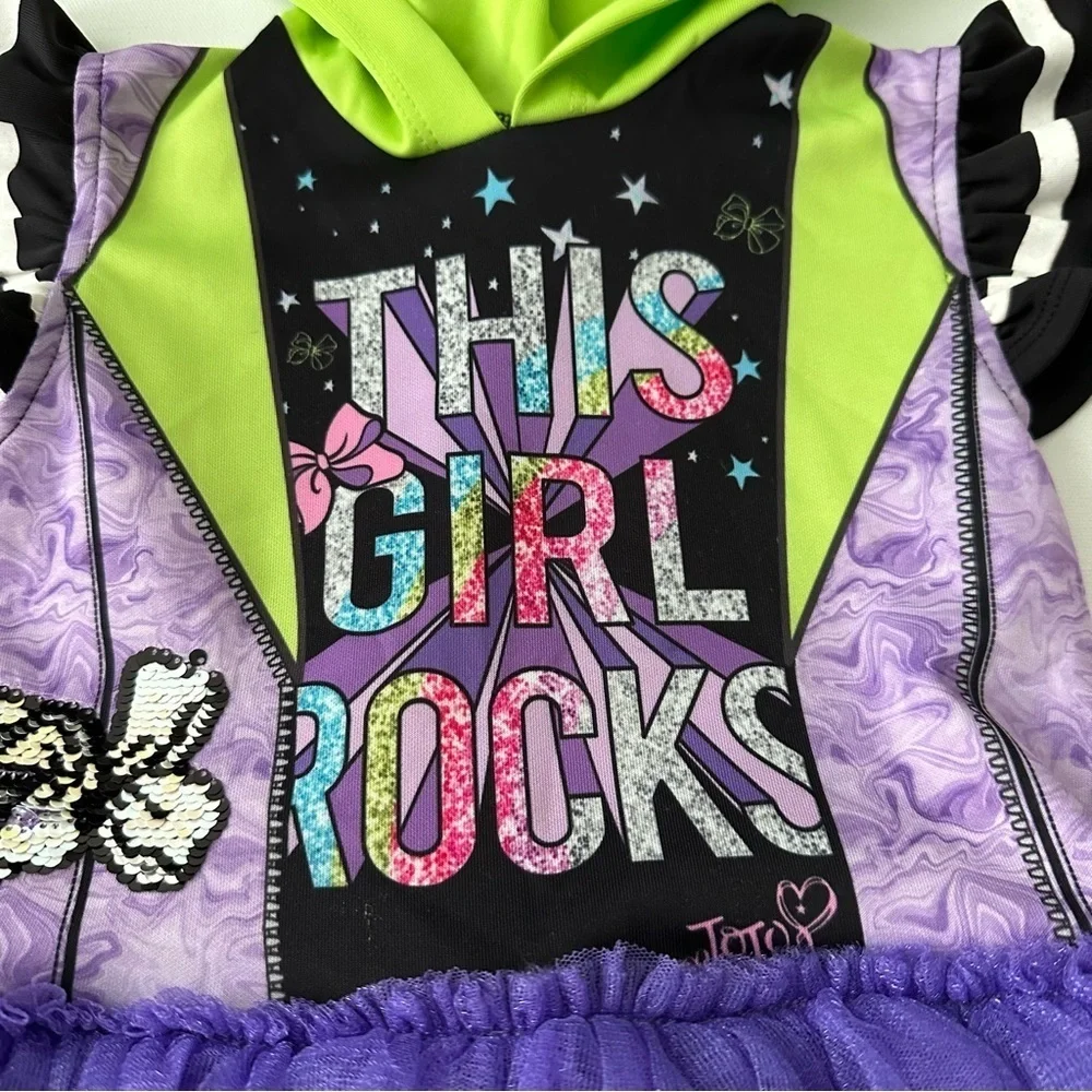 Nickelodeon Girls Jojo Siwa Dress Size XS 4/5